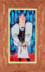 Musky by Todd White - Original Painting, Canvas on Board sized 8x16 inches. Available from Whitewall Galleries